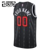 Barn Toronto Raptors Tröja Skräddarsydda Nike 2025-26 City Edition Svart Swingman